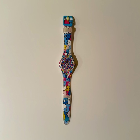 Kidrobot®️ for Swatch®️: Love Song Watch & Dunny figure (2011, GE232) - Picture 4 of 5